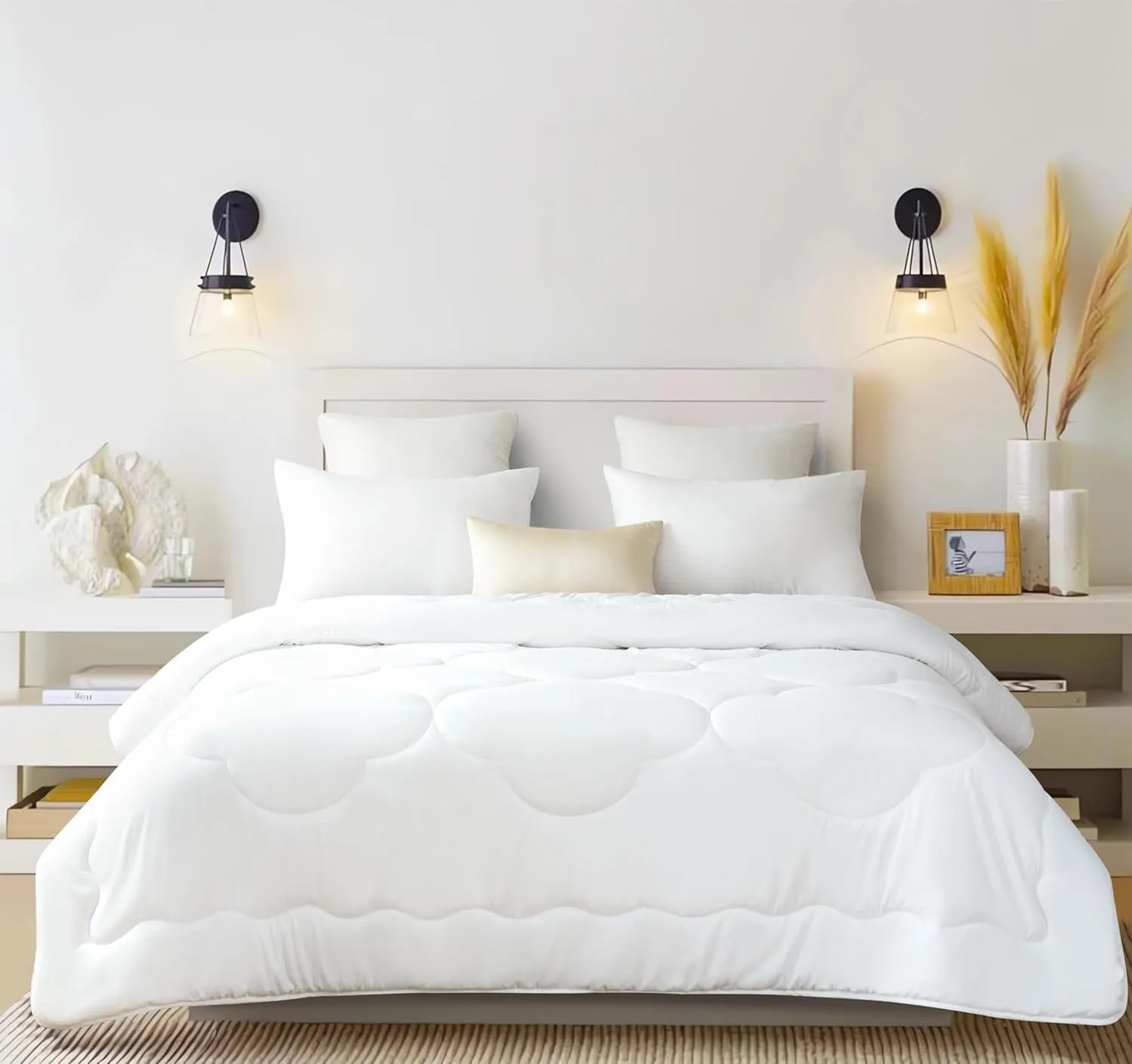 100% Premium Bamboo Microfiber Quilt | Single Size | All Season | Hypoallergenic & Ultra Soft Doona