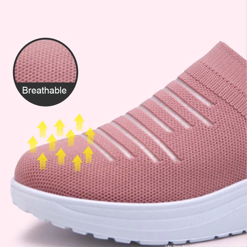 All Season Elastic Cloth Sneaker