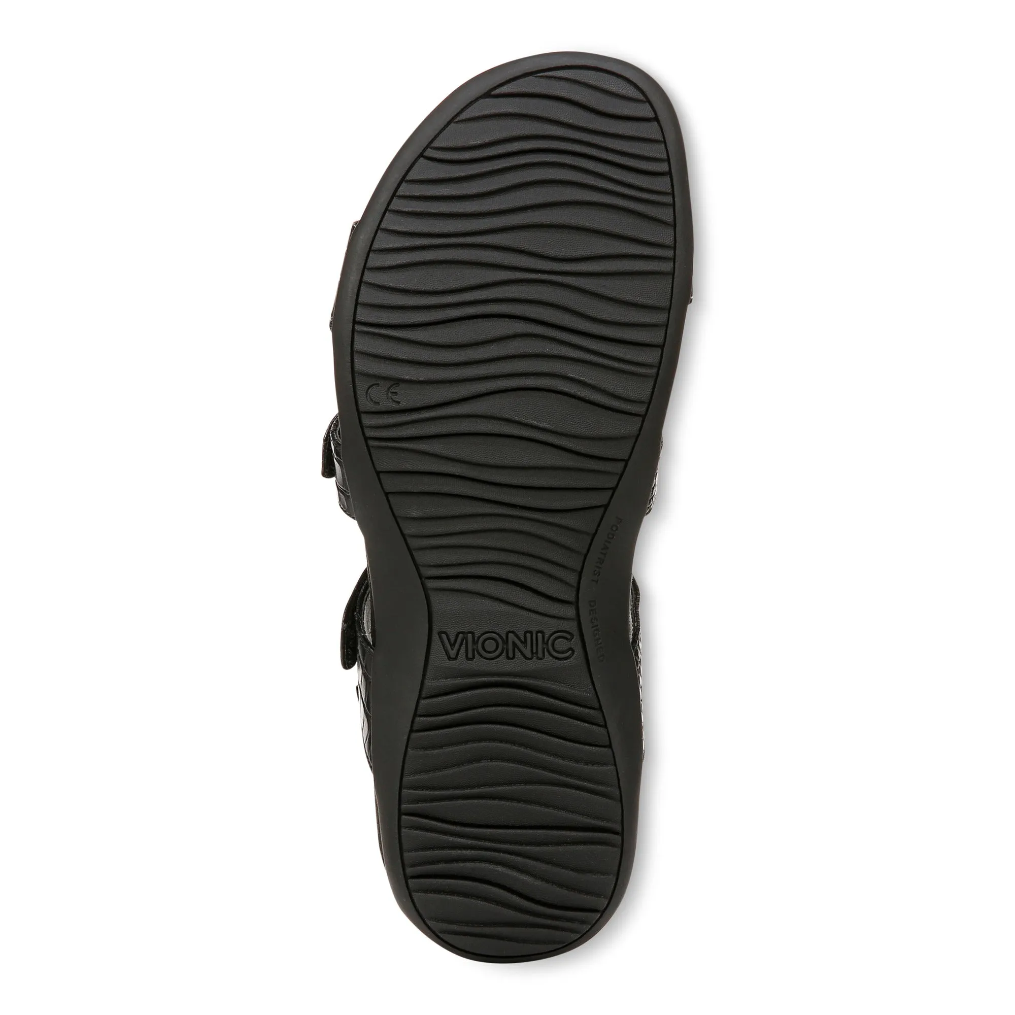 Amber Adjustable Sandal - Black
