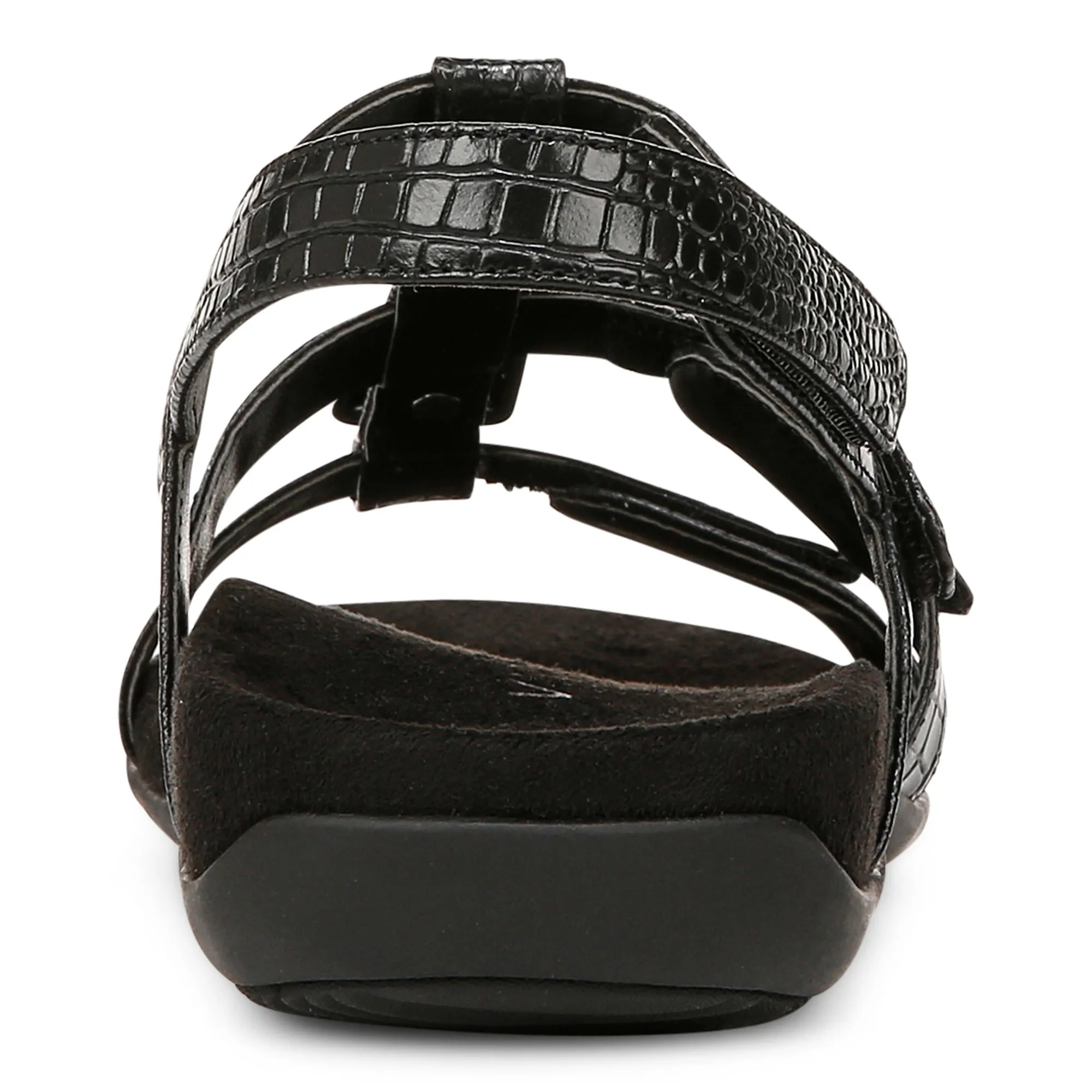 Amber Adjustable Sandal - Black