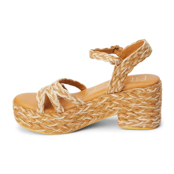 Aruba Multi Tan Platform Heels