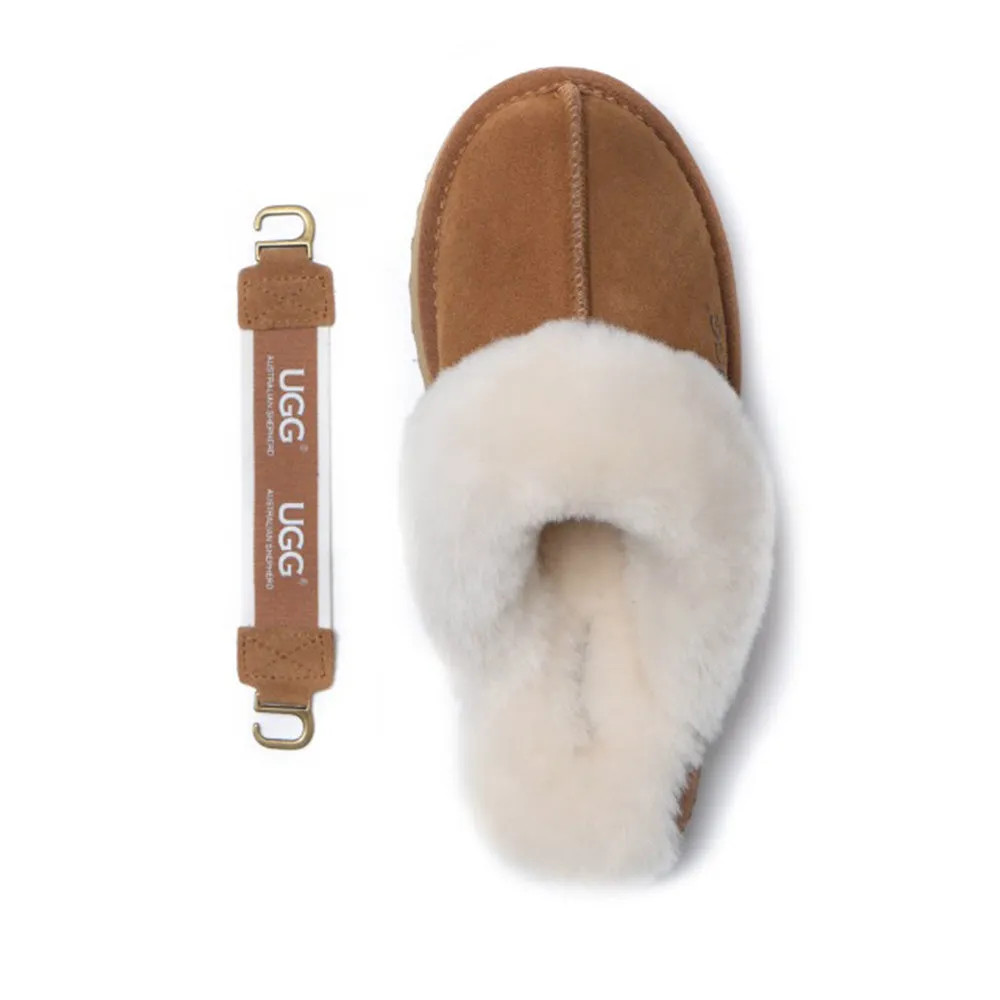 Australian Shepherd Muffin Platform Slippers #AS2047