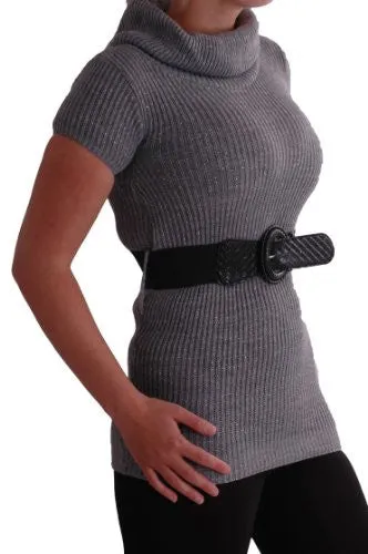 Ava Polo Neck Belted Jumper