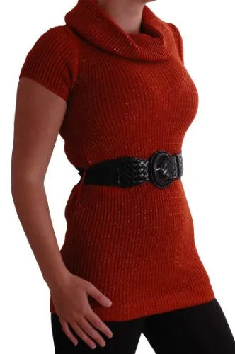 Ava Polo Neck Belted Jumper