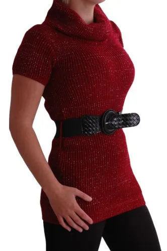Ava Polo Neck Belted Jumper
