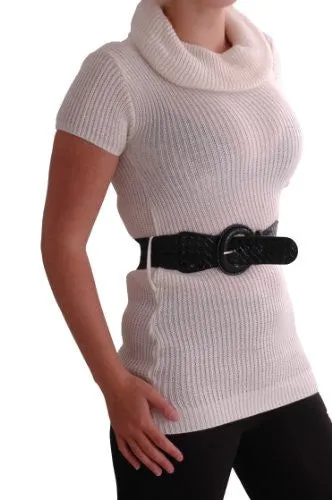 Ava Polo Neck Belted Jumper
