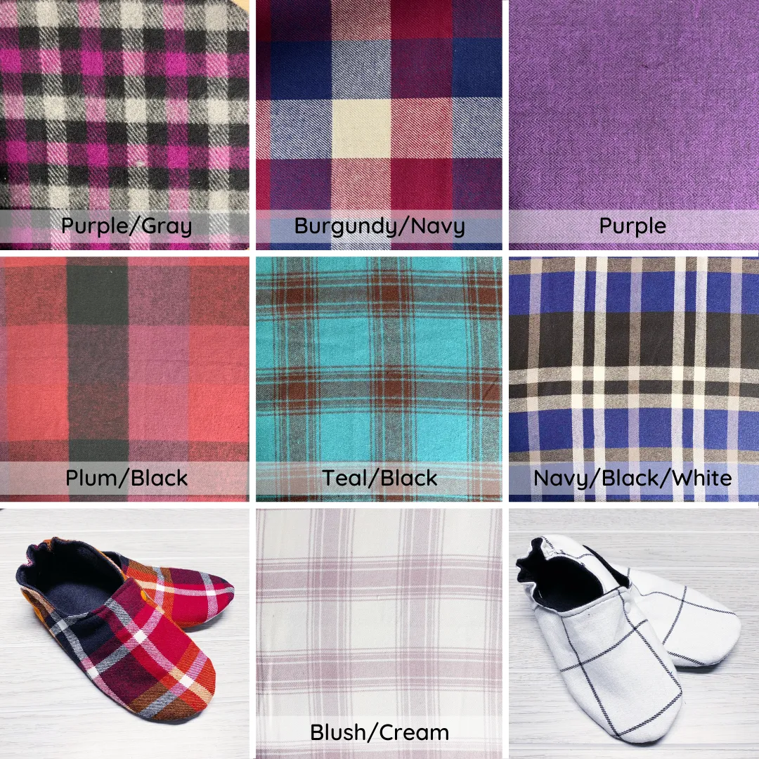 Blanket Scarf Slippers - 2X