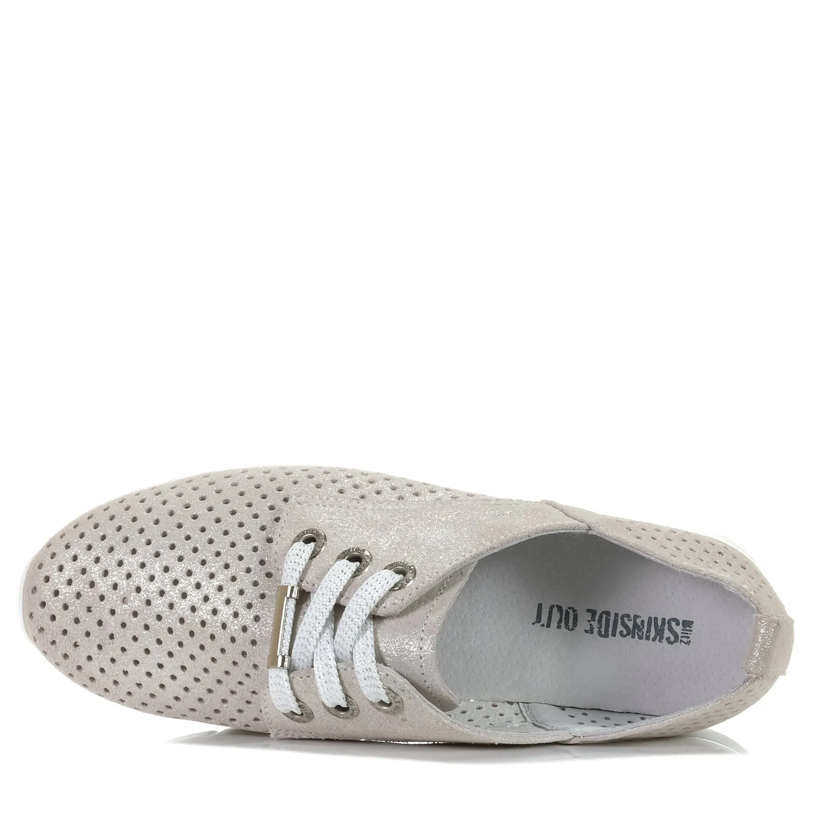 Blitz Skinside Out Glam Light Grey Shimmer