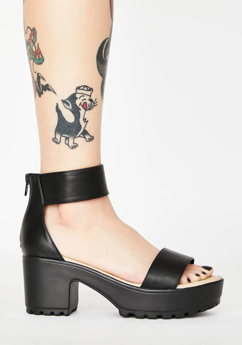 Block Heel Sandals