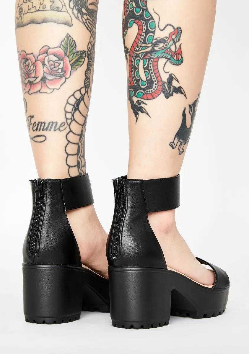 Block Heel Sandals