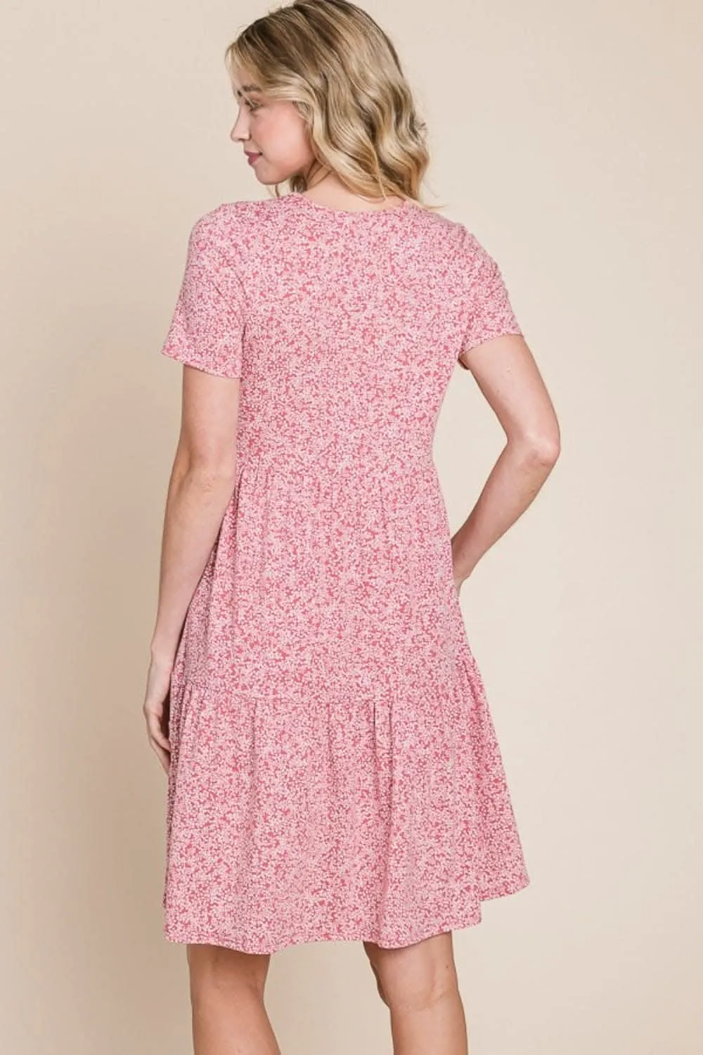 BOMBOM Playful Mini Dress Short Sleeves for Effortless Style From Love Salve