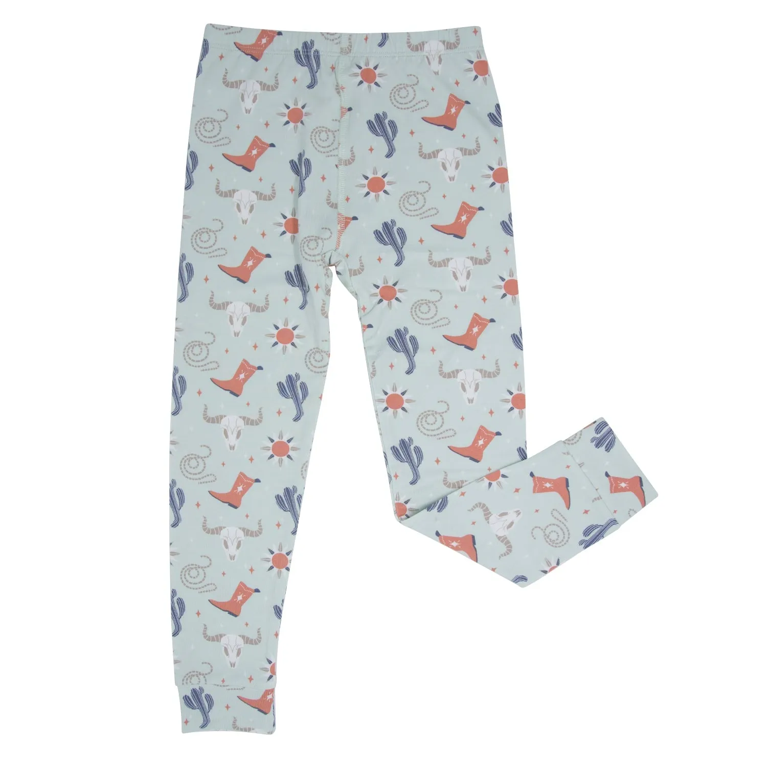 Bulls Boots Lasso Western Big Kid Pajama S/S