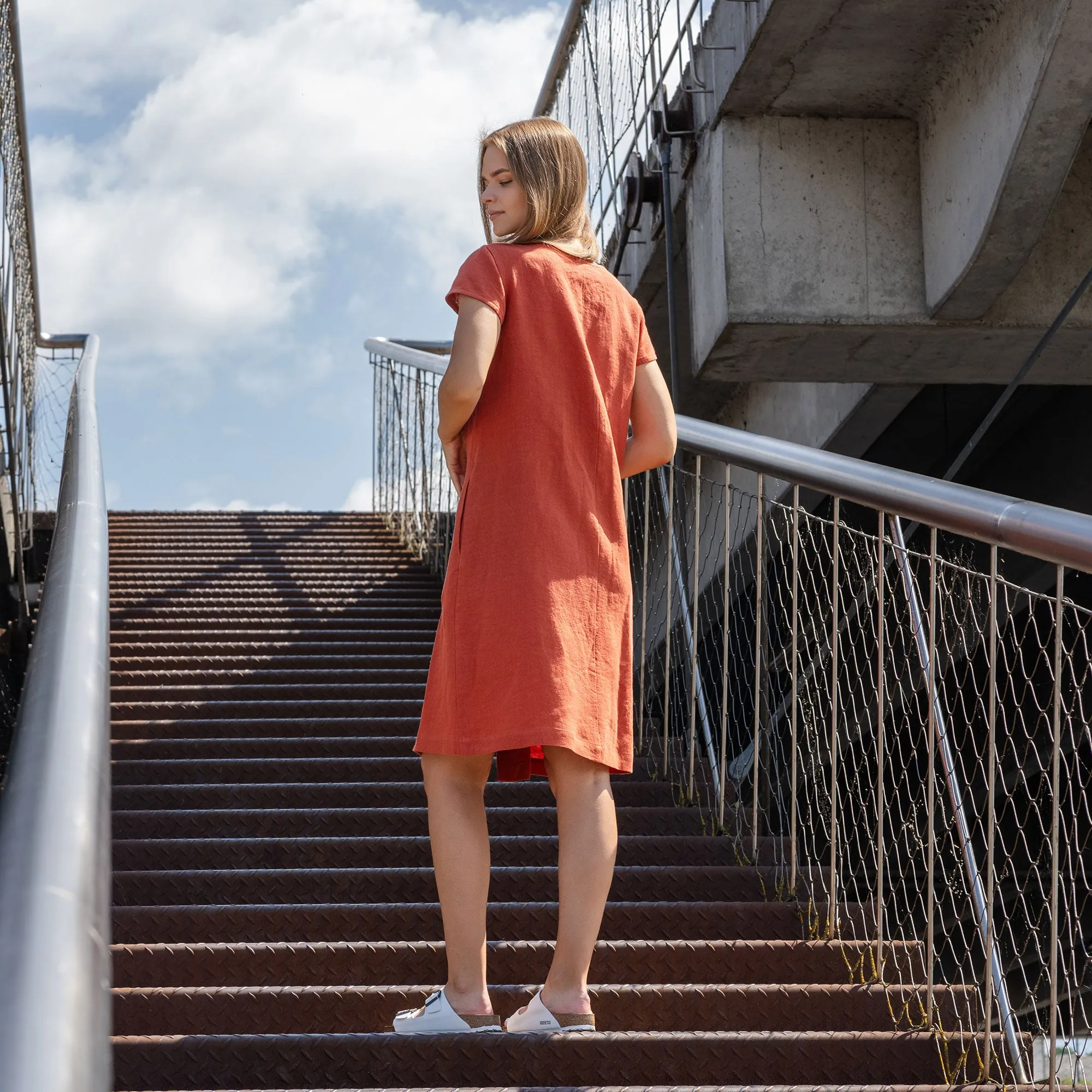 Button Down Dress Harper