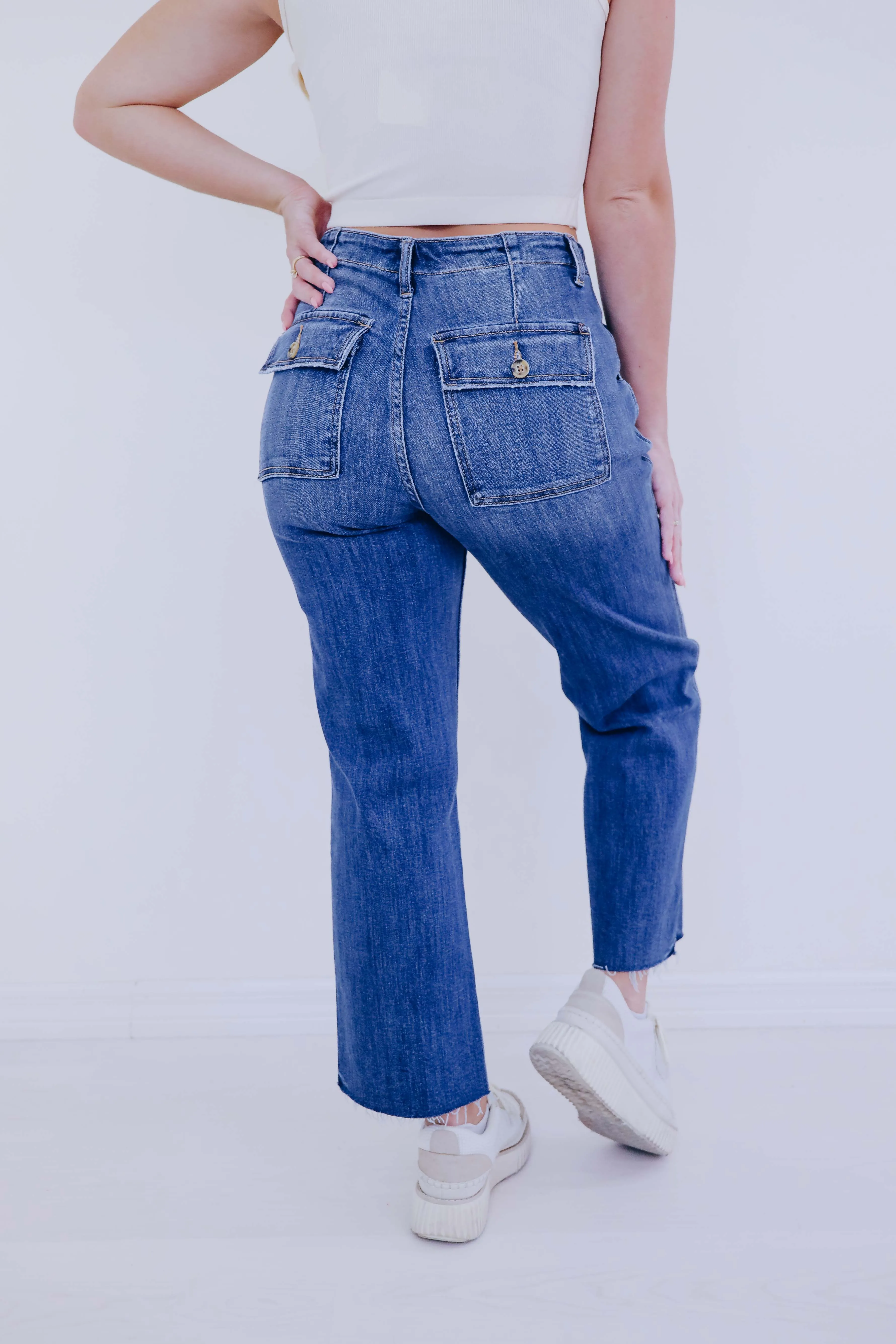 Camber Cropped Utility Jeans