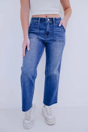 Camber Cropped Utility Jeans