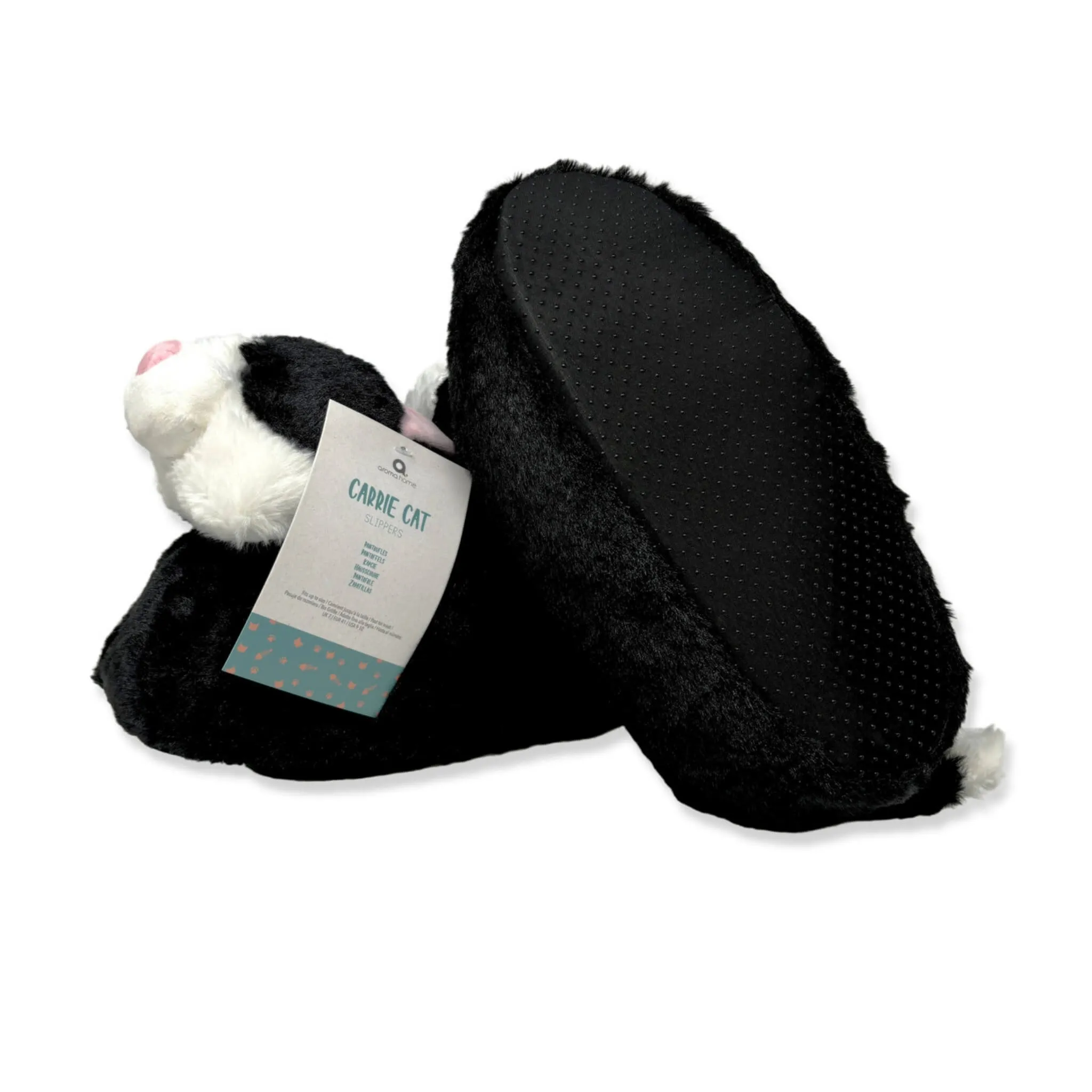 Carrie The Black Cat Novelty 3D Slippers