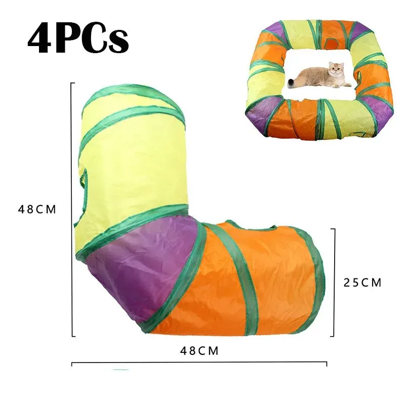 Cats Tunnel Foldable Pet Toy