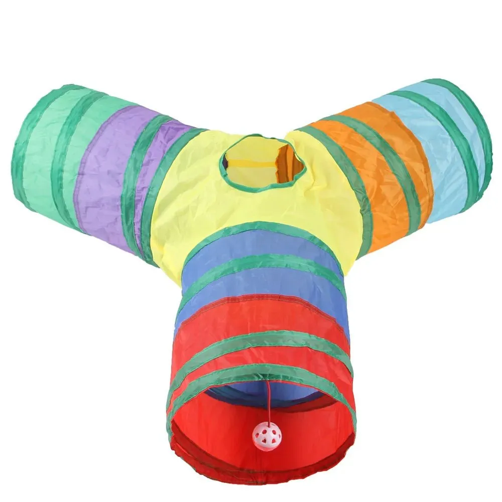 Cats Tunnel Foldable Pet Toy