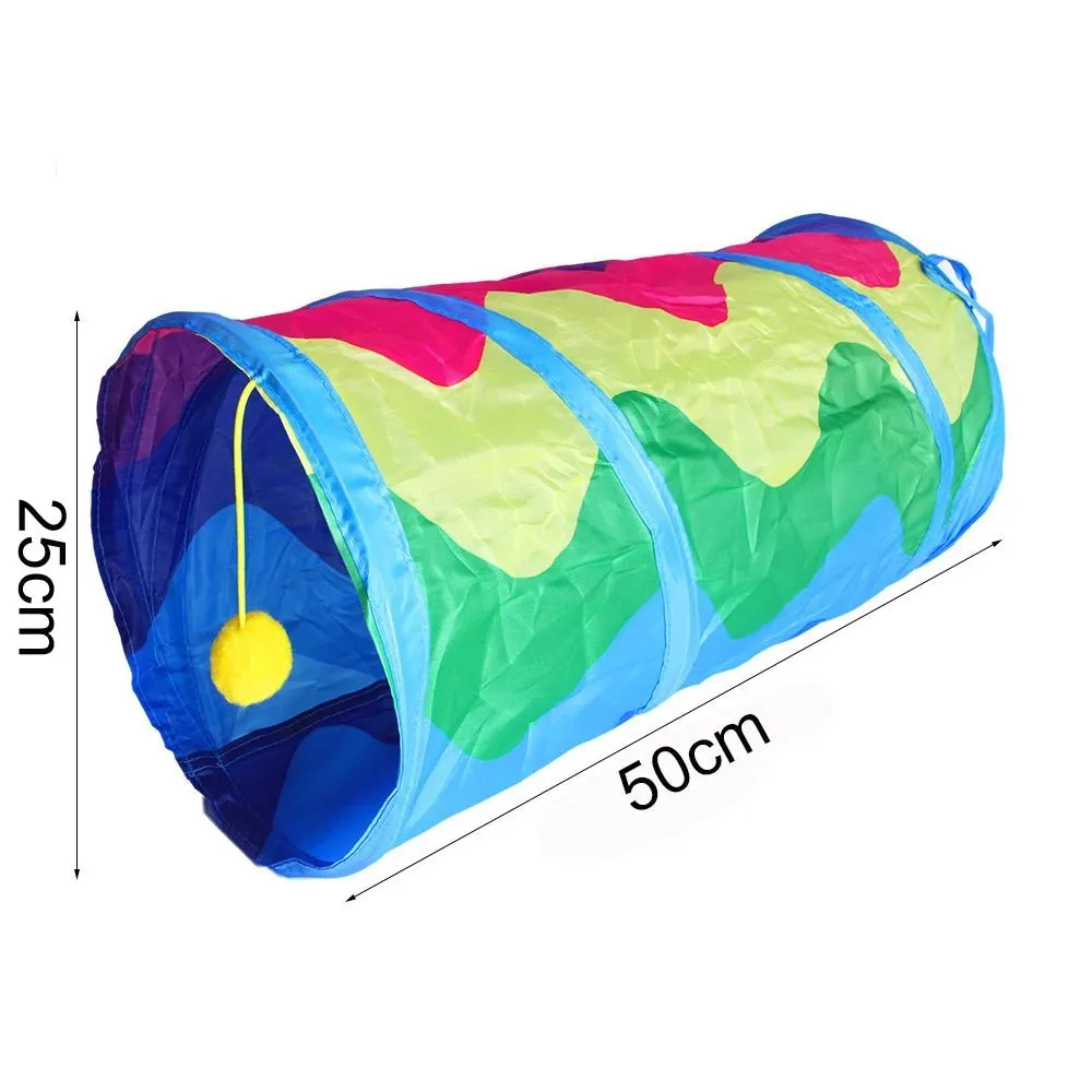 Cats Tunnel Foldable Pet Toy