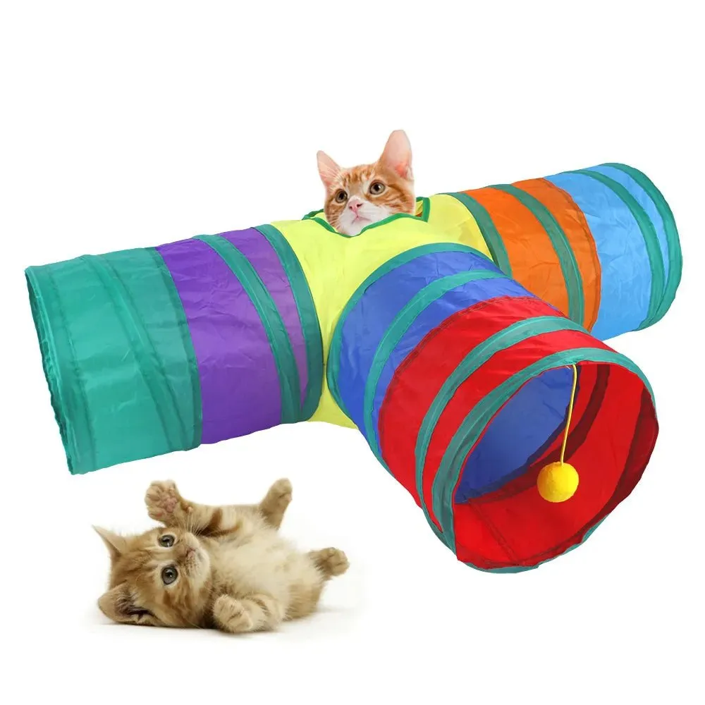 Cats Tunnel Foldable Pet Toy