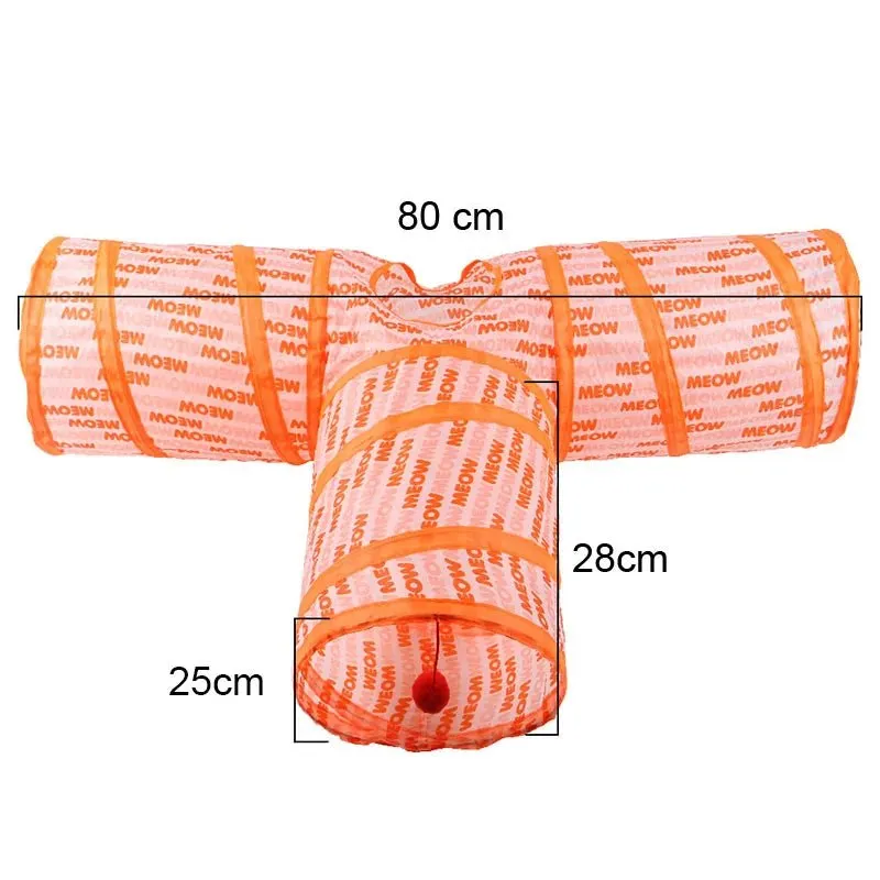 Cats Tunnel Foldable Pet Toy
