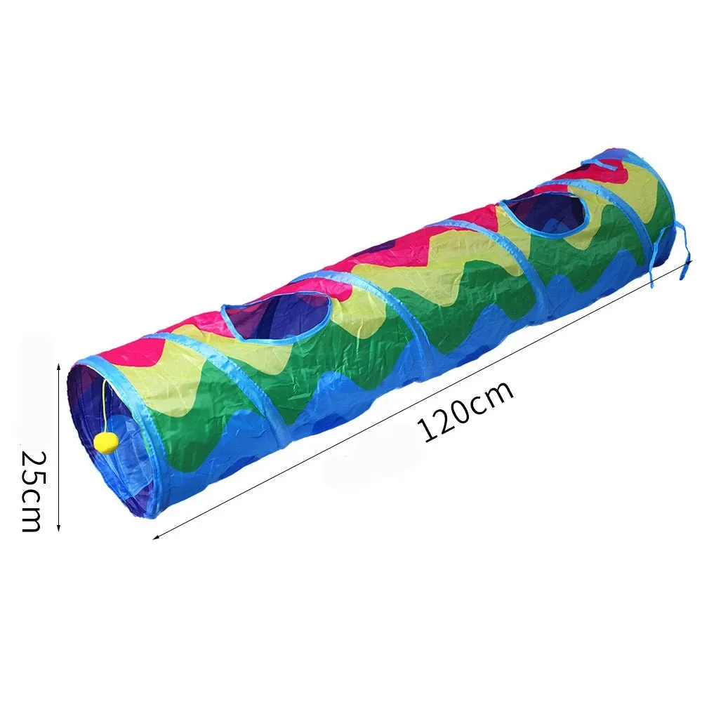 Cats Tunnel Foldable Pet Toy