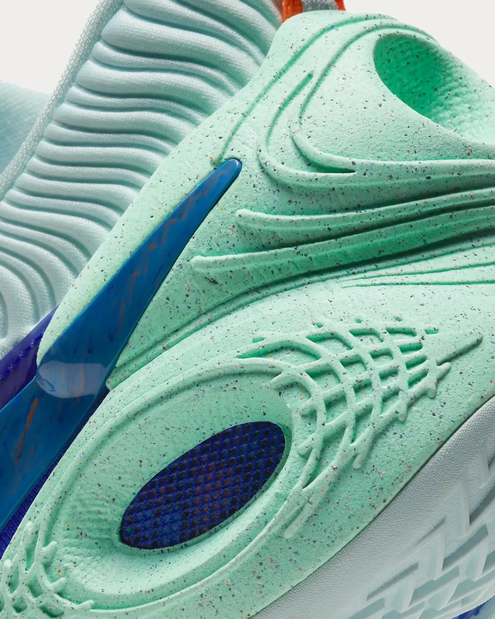 Cosmic Unity Sapphire/Atomic Orange/Glacier Blue/Green Glow Low Top Sneakers