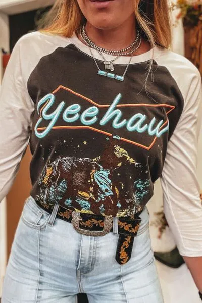 COUNTRY GAL YEE HAW  T-Shirt