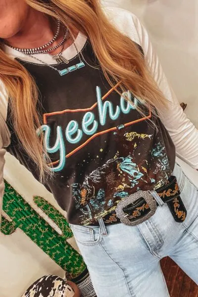 COUNTRY GAL YEE HAW  T-Shirt