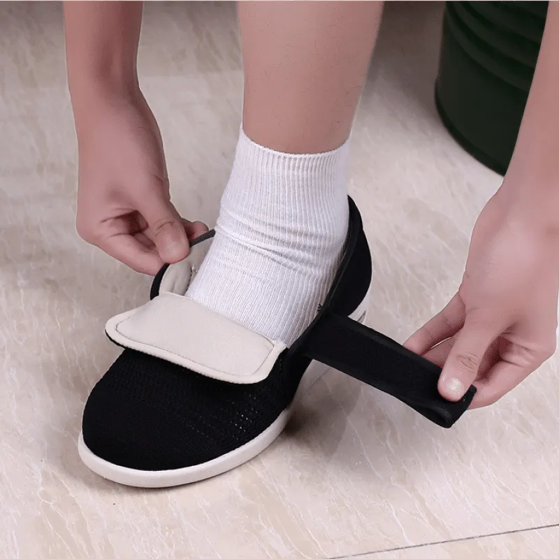 Cuzcare Plus Size Wide Diabetic Shoes For Swollen Feet Width Shoes-NW007
