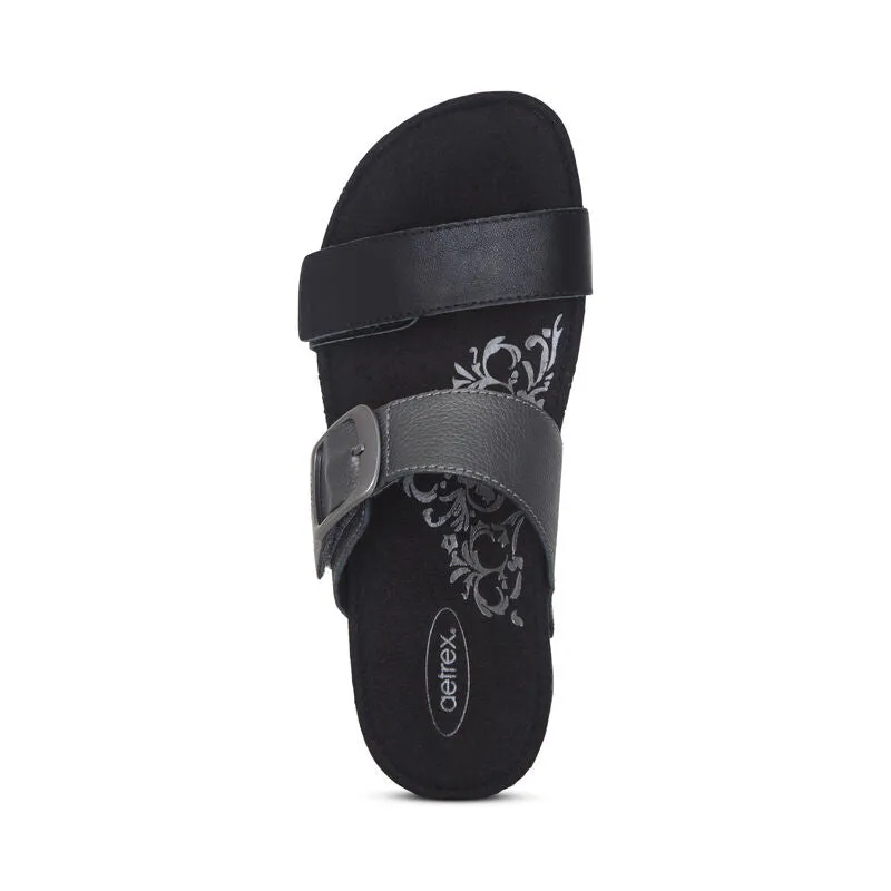 DAISY ADJUSTABLE SLIDE BLACK