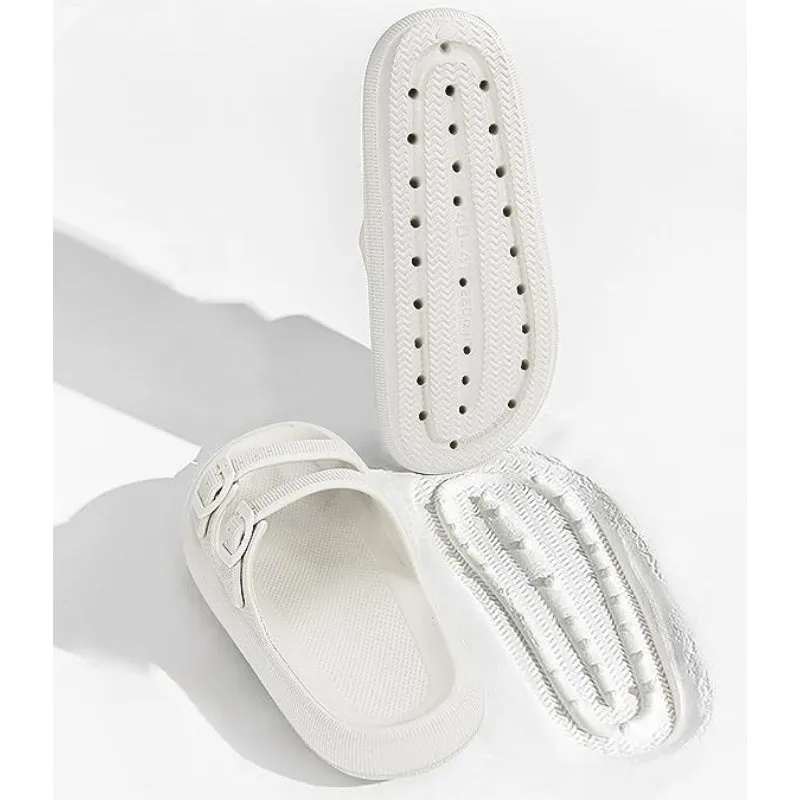 Double Buckle Adjustable Sandals