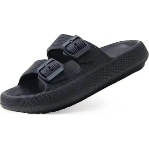Double Buckle Adjustable Sandals