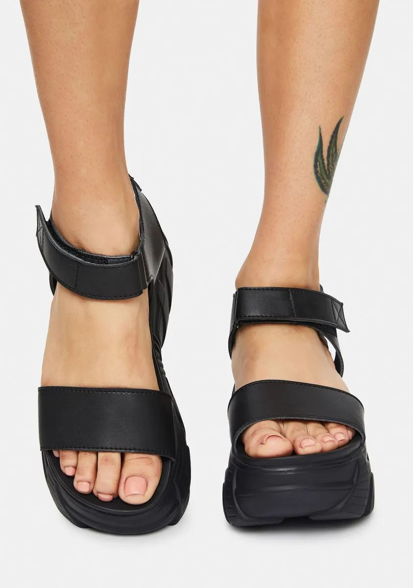 Draconia Vegan Platform Sandals
