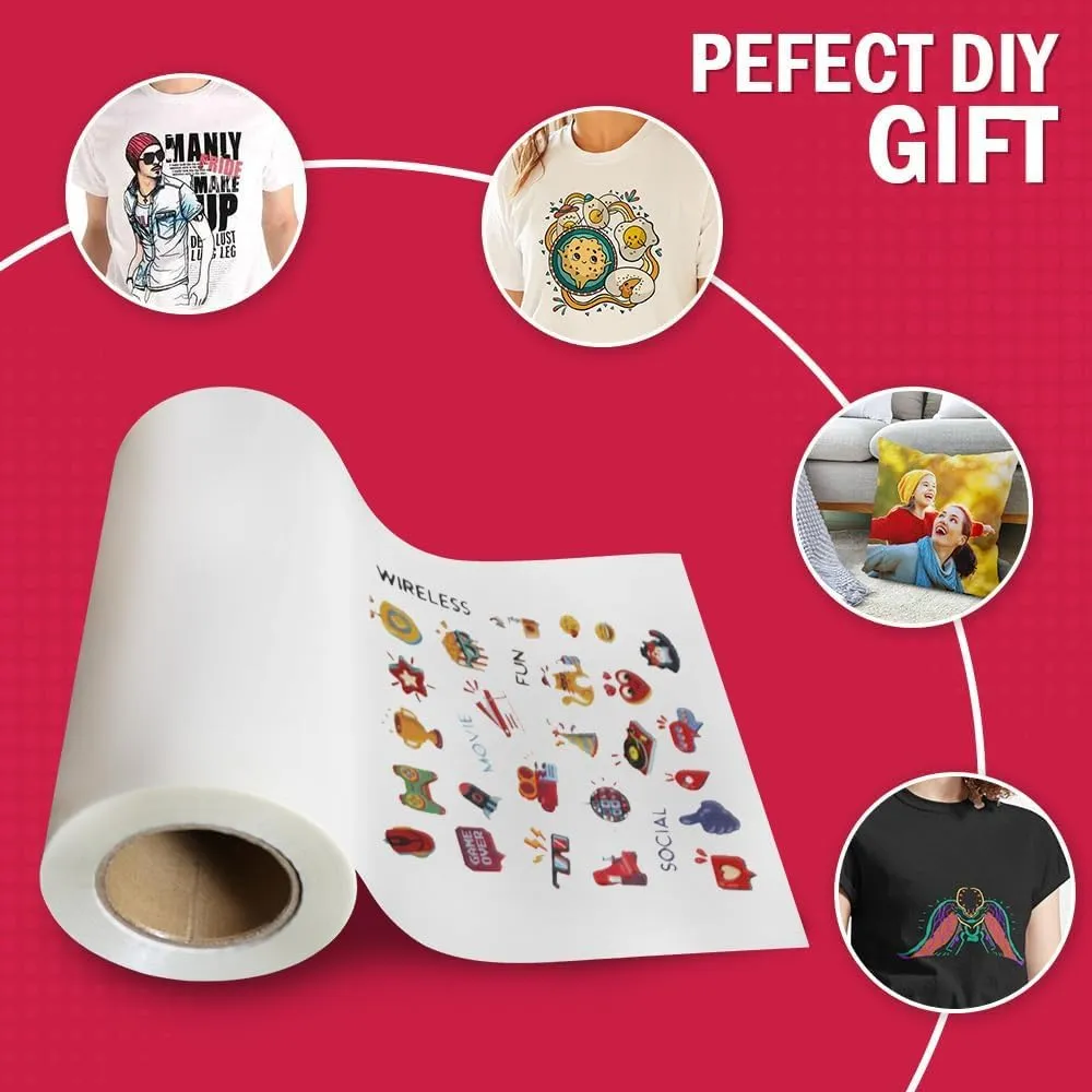 DTF Transfer Film Roll 42CM X 100M Instant Peel