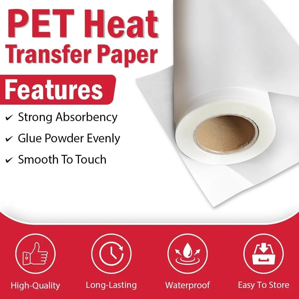 DTF Transfer Film Roll 42CM X 100M Instant Peel