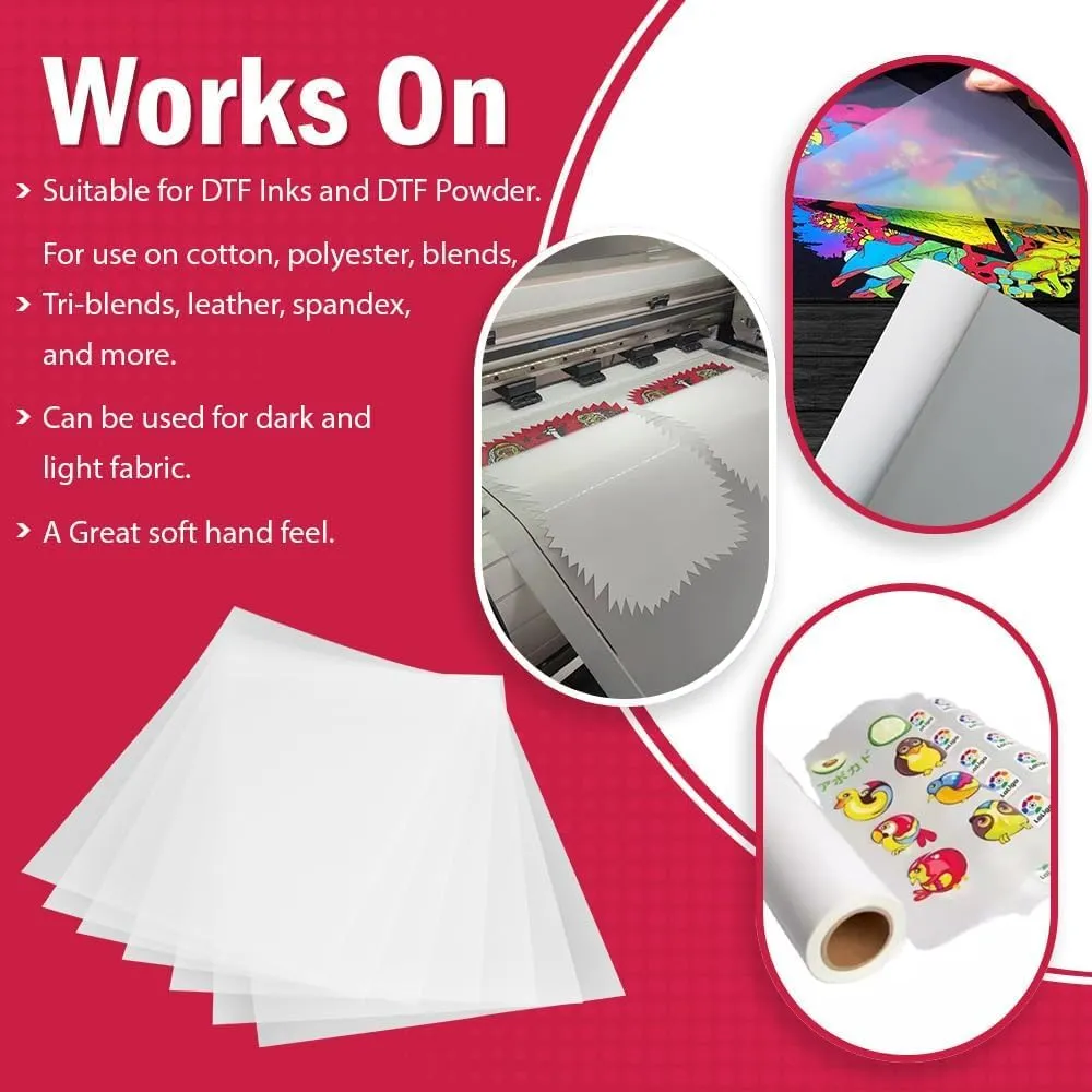 DTF Transfer Film Roll 42CM X 100M Instant Peel