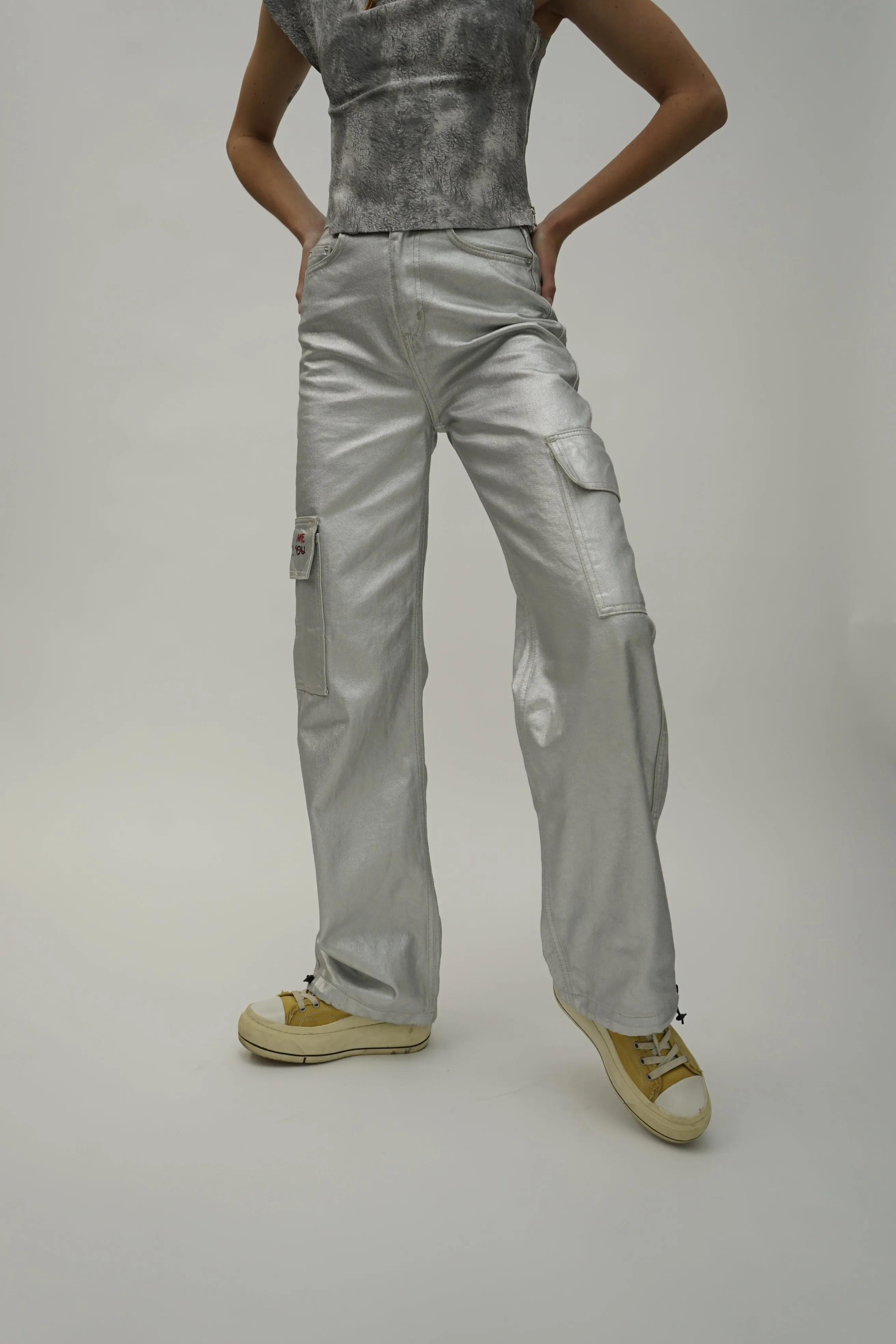 Emi Silver Denim Jeans