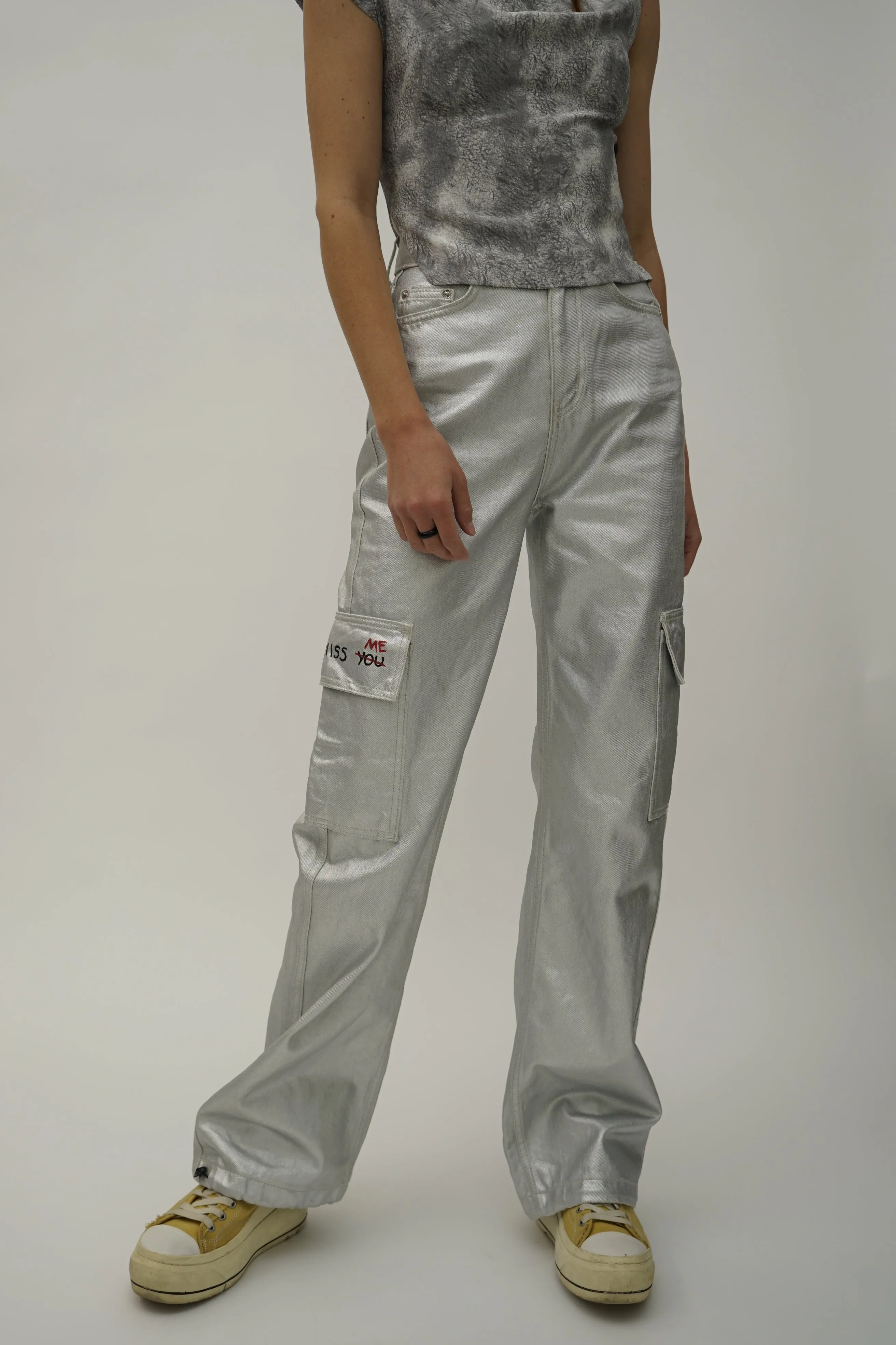 Emi Silver Denim Jeans