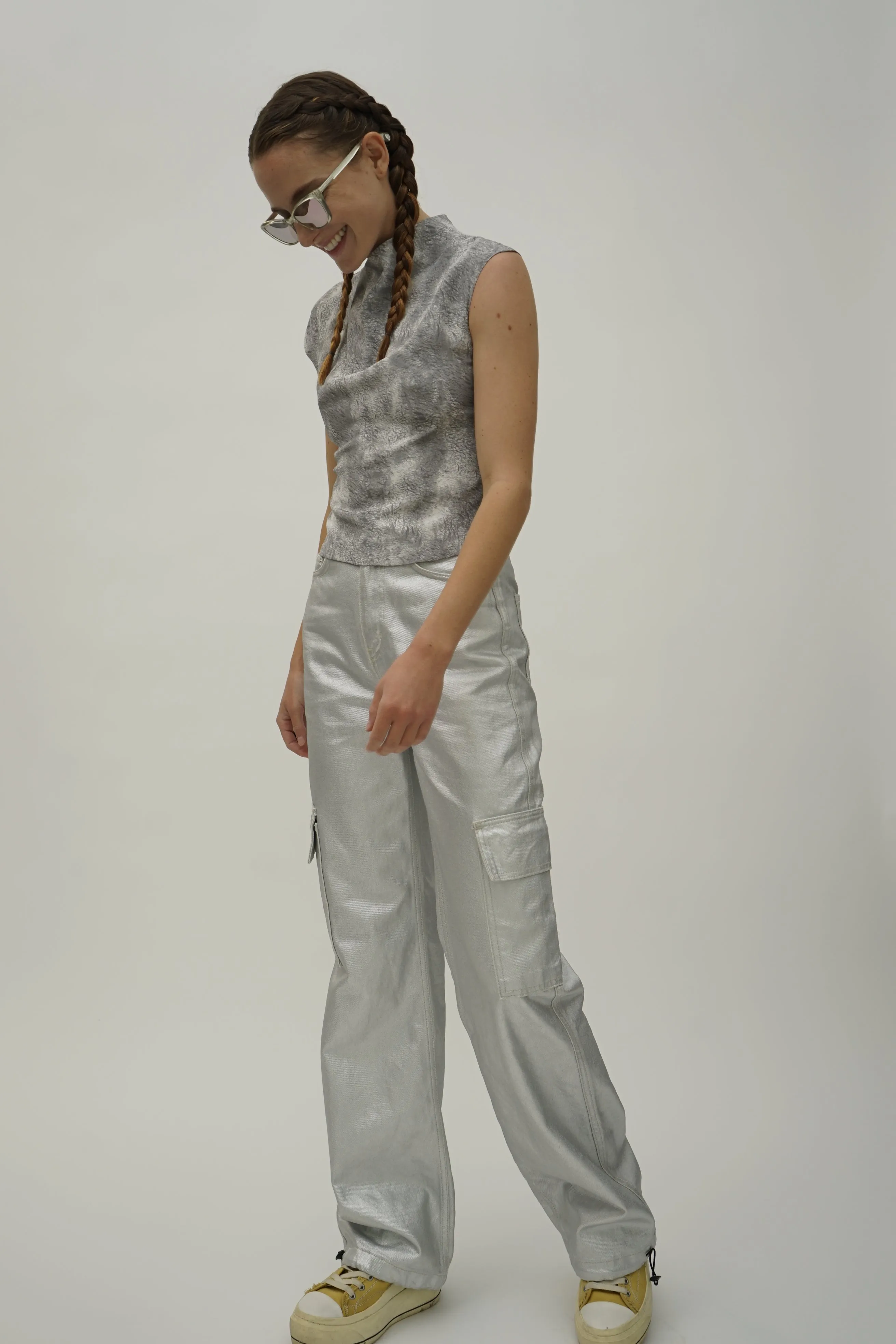 Emi Silver Denim Jeans