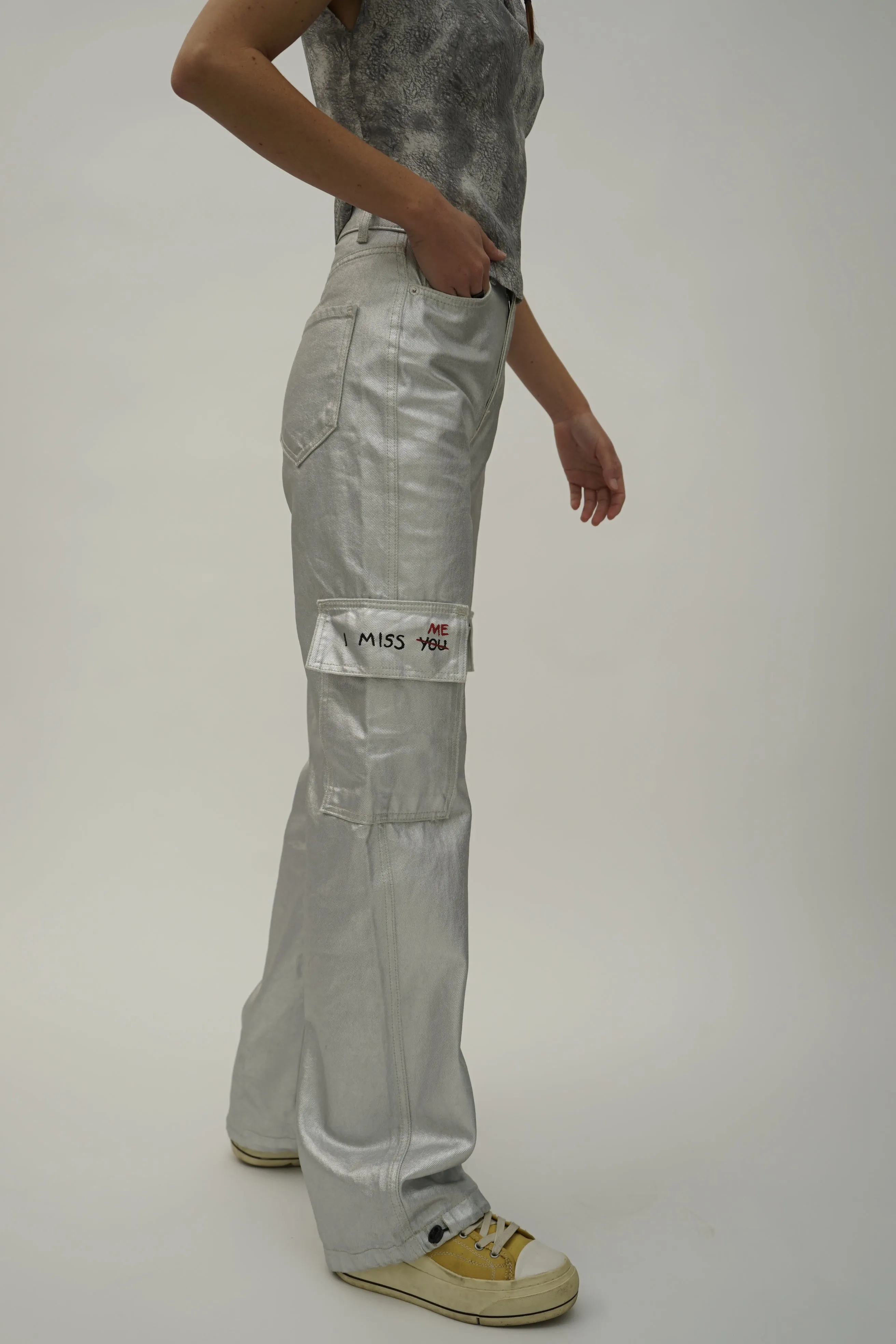 Emi Silver Denim Jeans