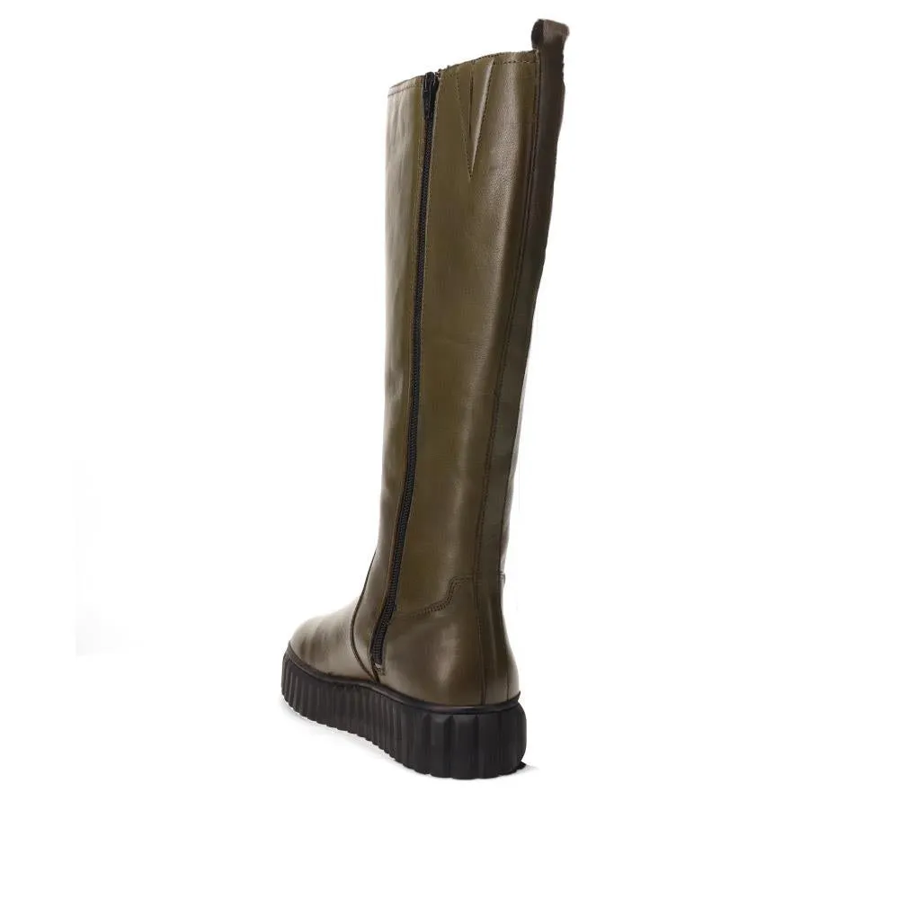 Erith Leather Long Boots - ERITH / 326 179