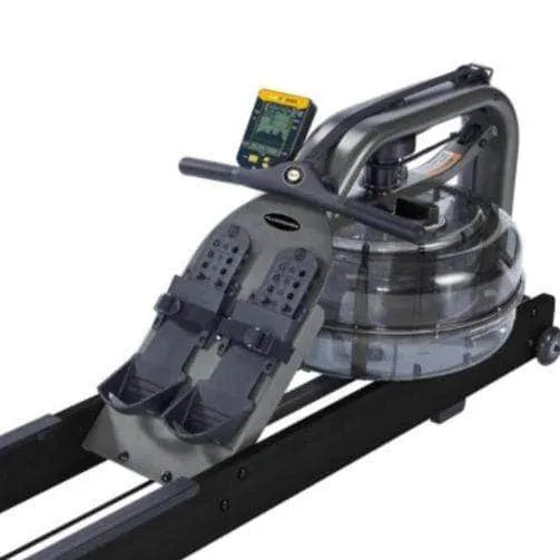 First Degree Fitness Apollo Pro II Black Reserve Indoor Water Rower Machine - APPVB