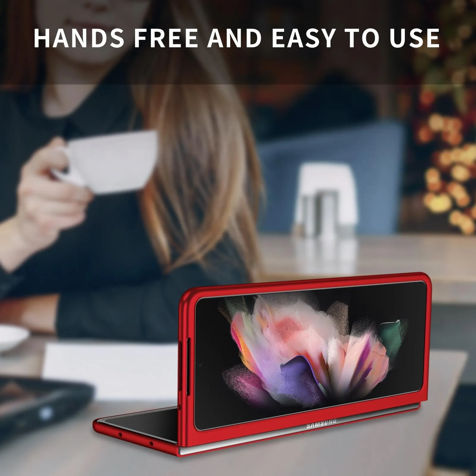 For Samsung Galaxy z Fold4 5G Foldable Armor Phone Case - Compact and Durable