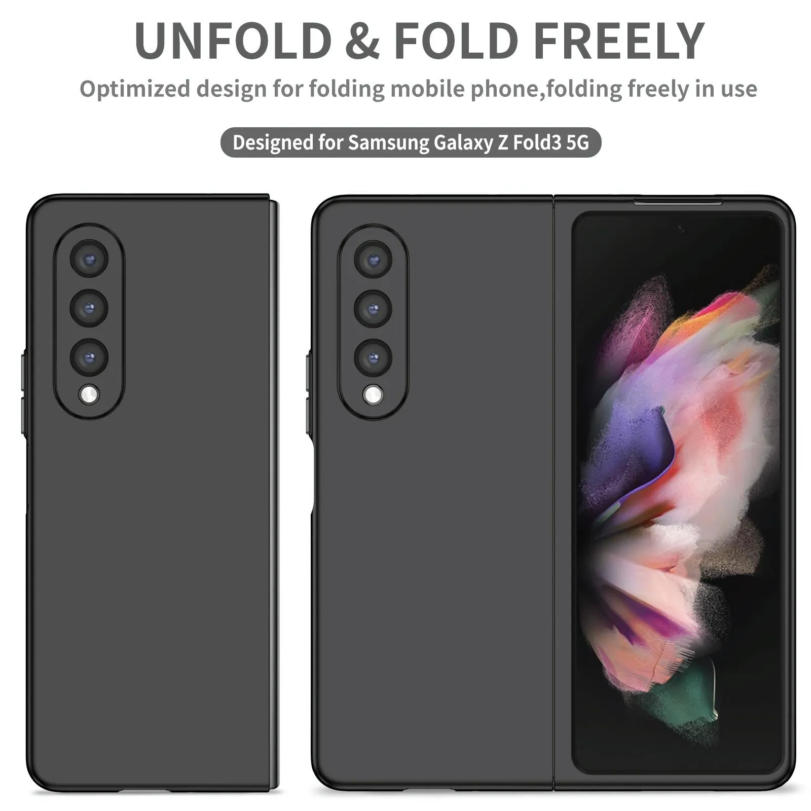 For Samsung Galaxy z Fold4 5G Foldable Armor Phone Case - Compact and Durable
