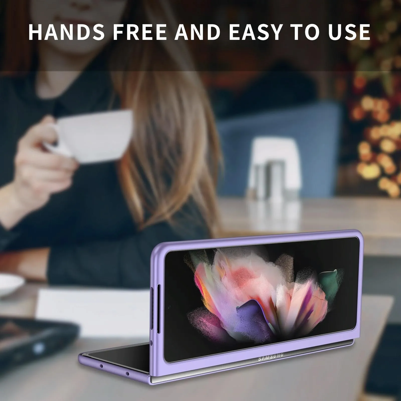 For Samsung Galaxy z Fold4 5G Foldable Armor Phone Case - Compact and Durable