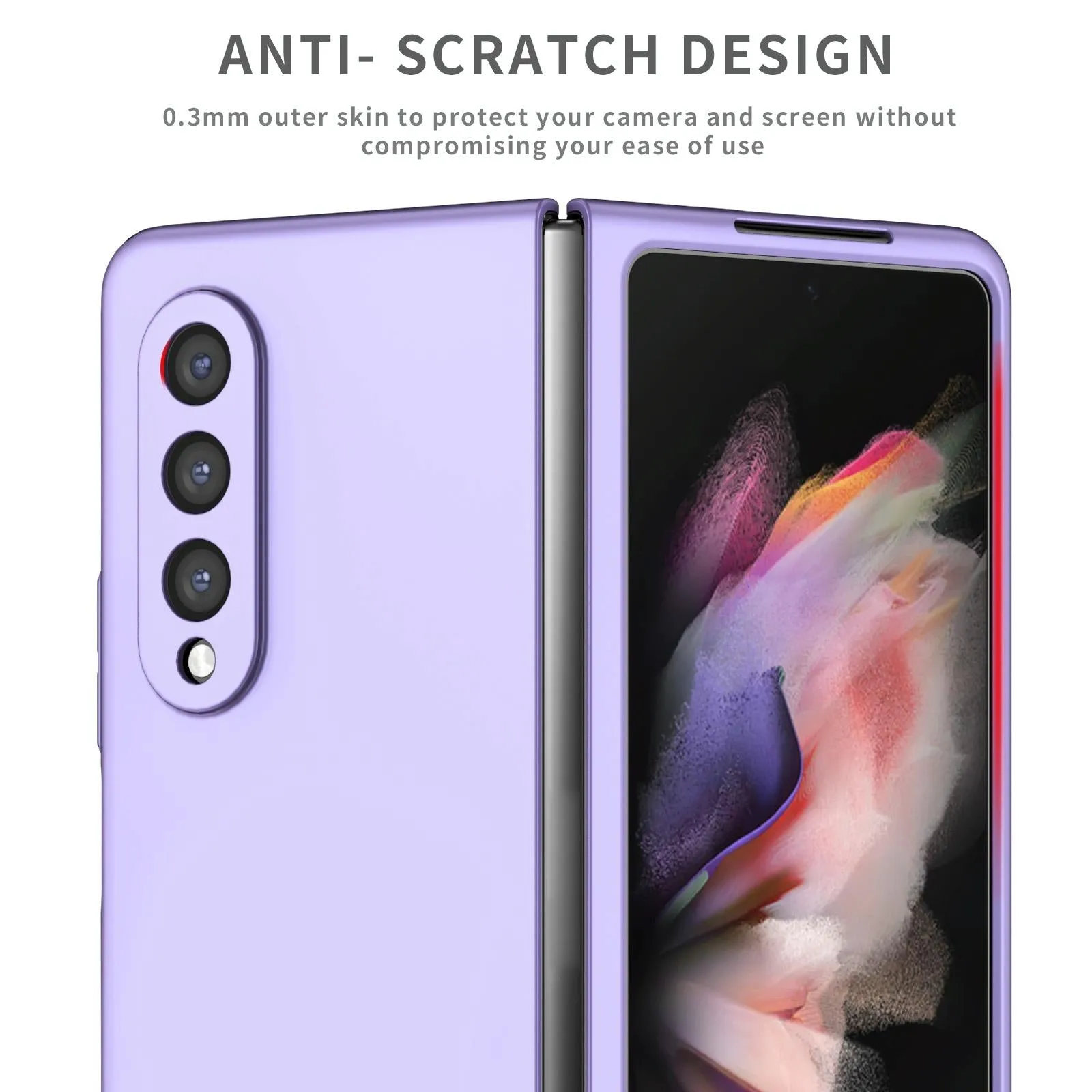 For Samsung Galaxy z Fold4 5G Foldable Armor Phone Case - Compact and Durable
