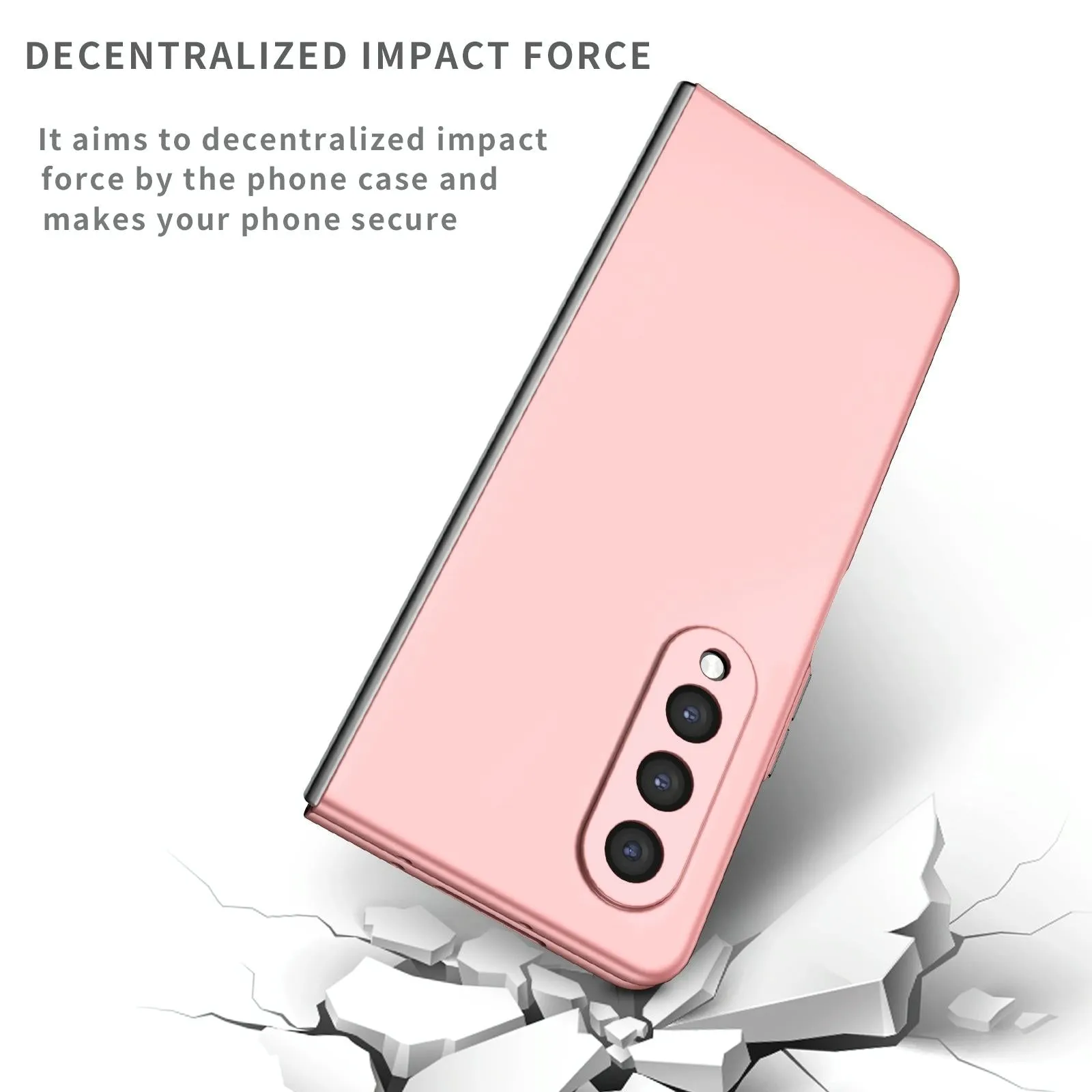 For Samsung Galaxy z Fold4 5G Foldable Armor Phone Case - Compact and Durable