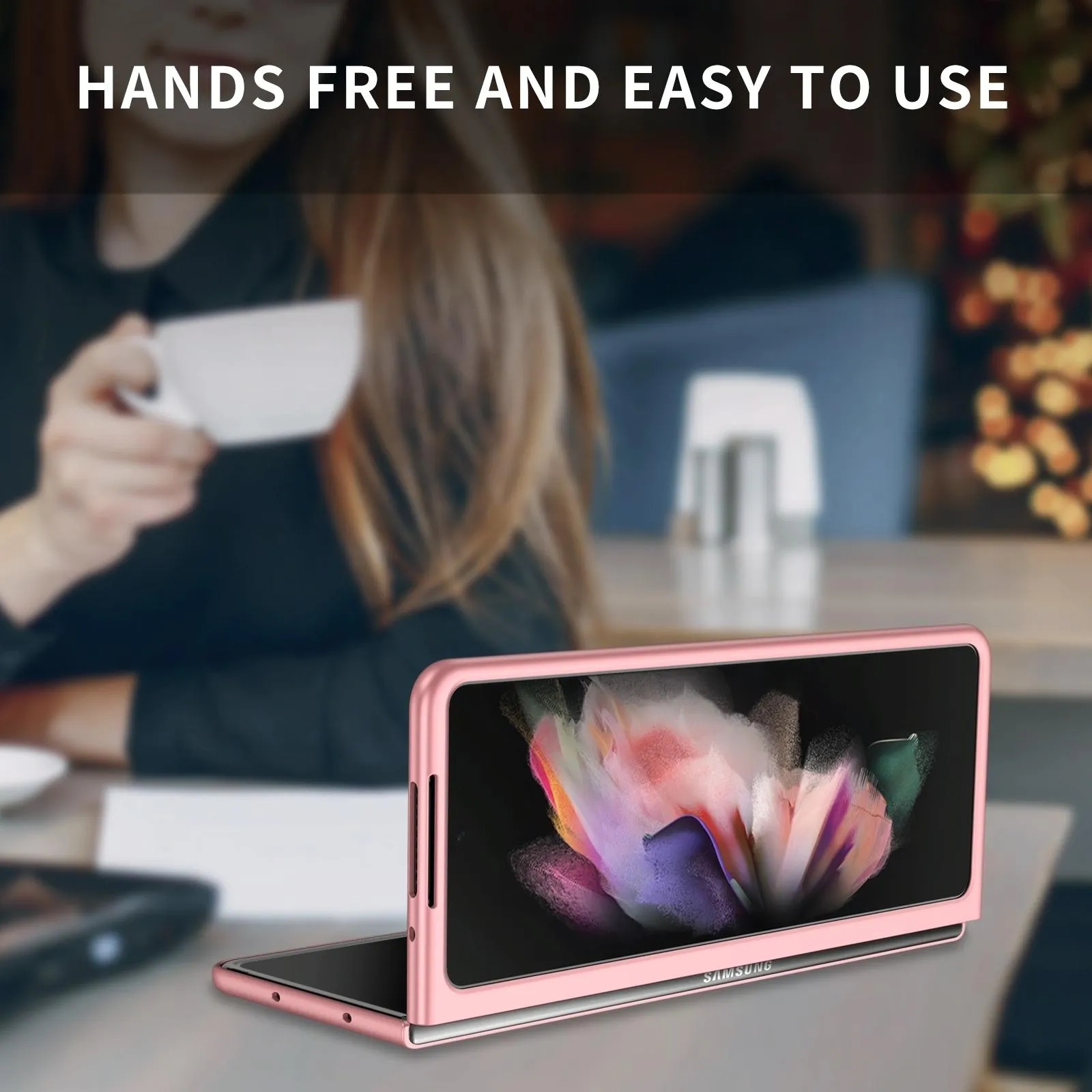 For Samsung Galaxy z Fold4 5G Foldable Armor Phone Case - Compact and Durable