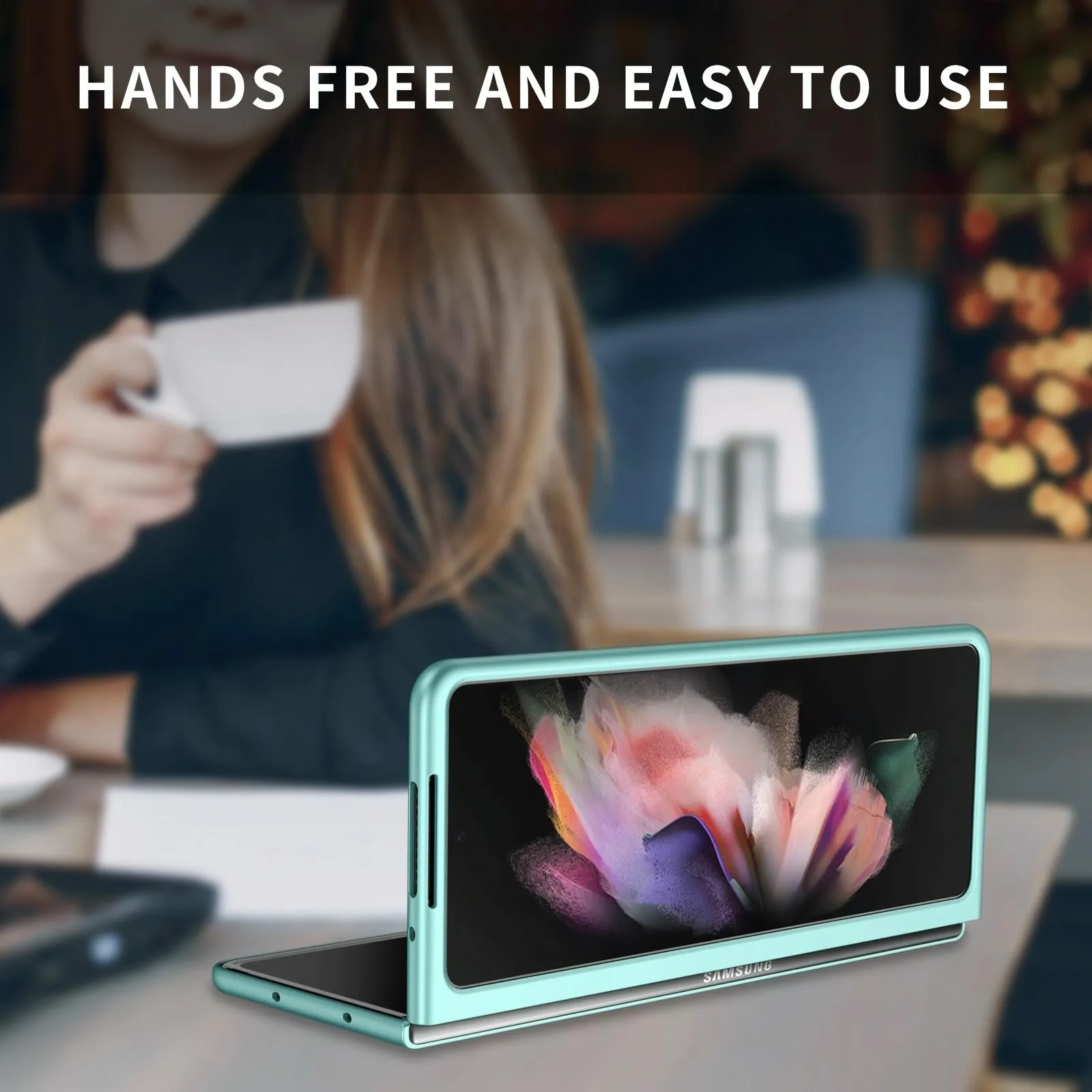 For Samsung Galaxy z Fold4 5G Foldable Armor Phone Case - Compact and Durable